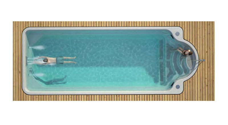 Keramické bazény Garda 950